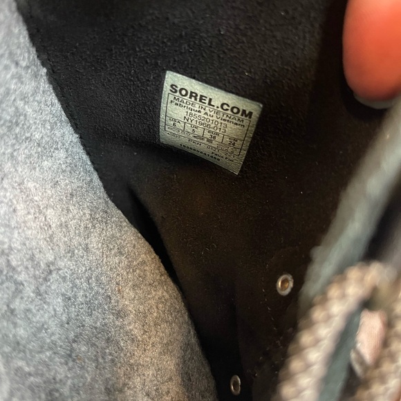 $200 Sorel Joan Of Arctic Black Fur winter waterproof warm Boots Size 6 (EU 38) - Picture 7 of 9